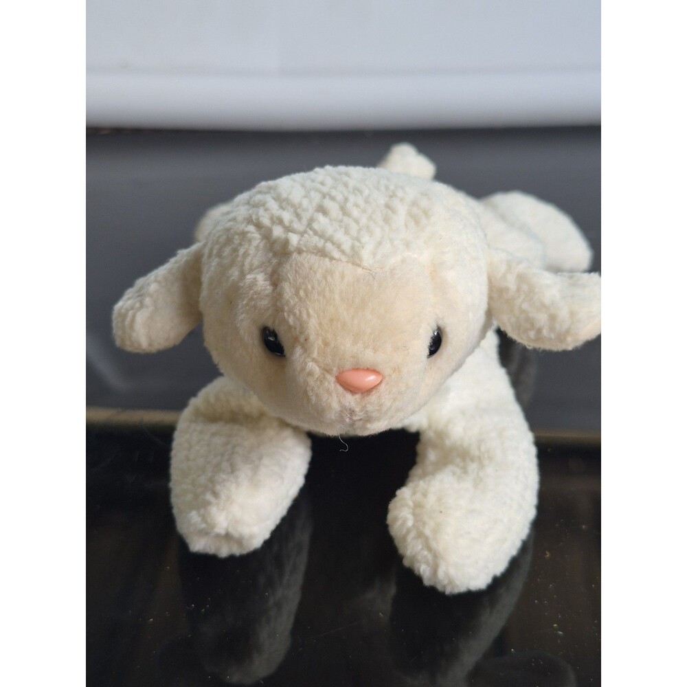 TY Beanie Baby ~ Fleece The Lamb ~ #4125 DOB 3-21-96 RARE